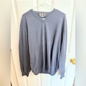 Barbour Men’s 100% cotton V neck essential sweater size XXL